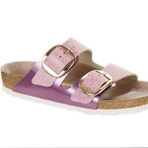 Birkenstock Arizona Big Buckle Rose Gold Sandals